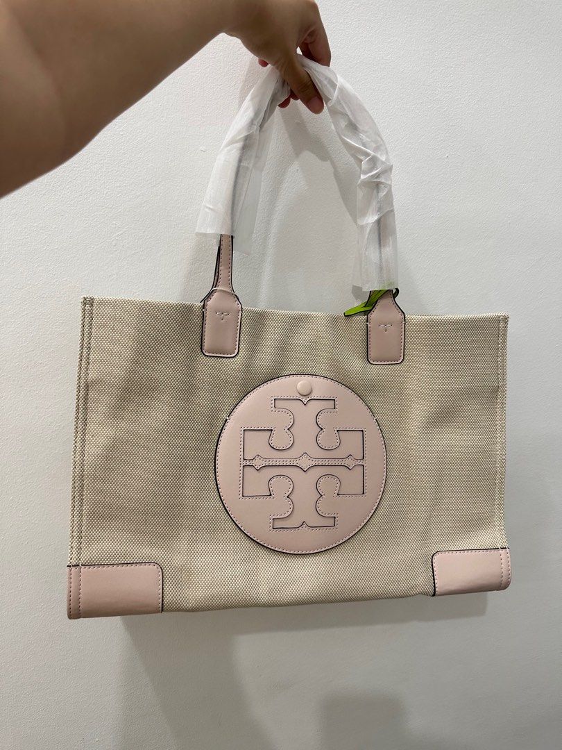Tory burch shell pink on sale tote