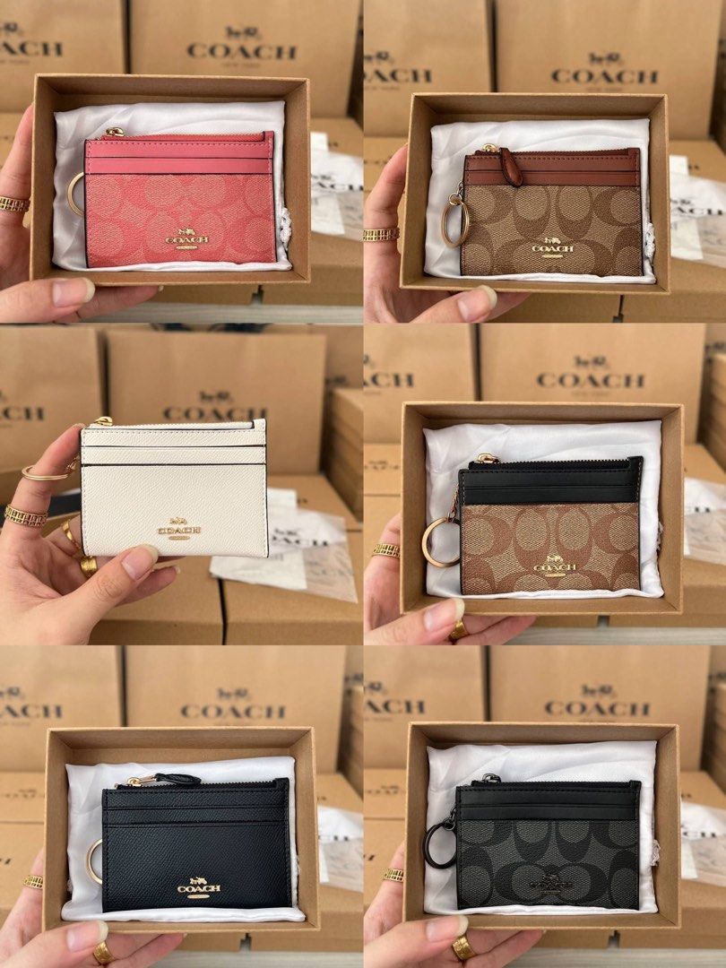 Ori New Coach Outlet US Small Wallet Card Holder