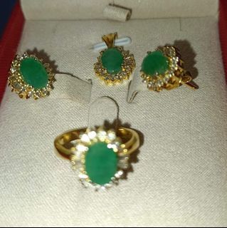 Original Jade Jewelry Set