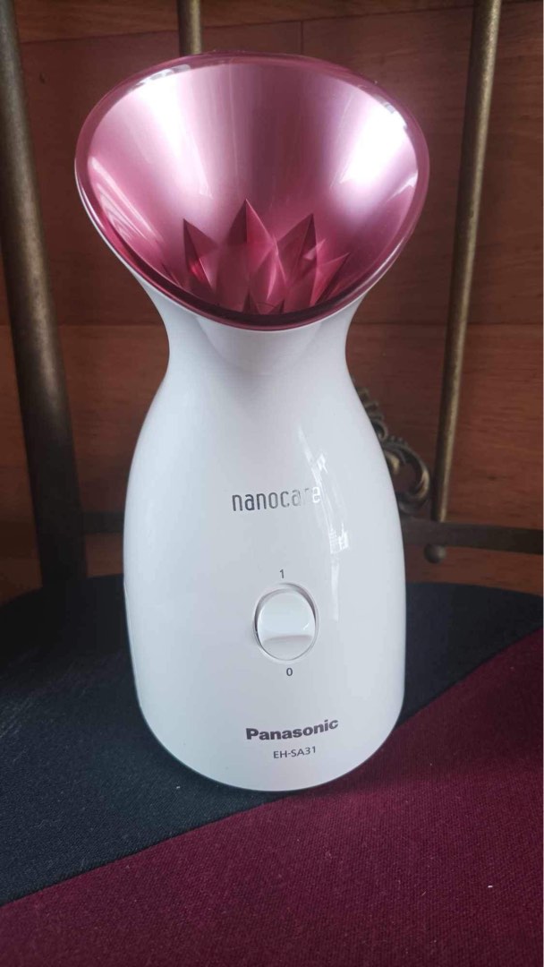 Panasonic facial steamer, 美容＆個人護理, 健康及美容 皮膚護理, 面部 面部護理 Carousell