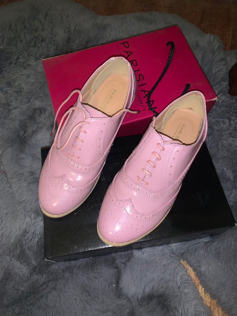 Parisian Blush Pink Loafers Women s Fashion Footwear Loafers on Carousell