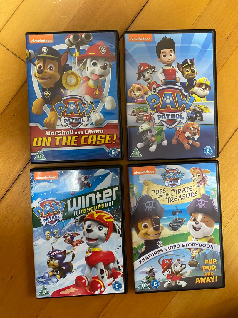 Paw Patrol DVDs, ???????????????, ??????????????? & ??????, ??????????????? CD ??? DVD Carousell