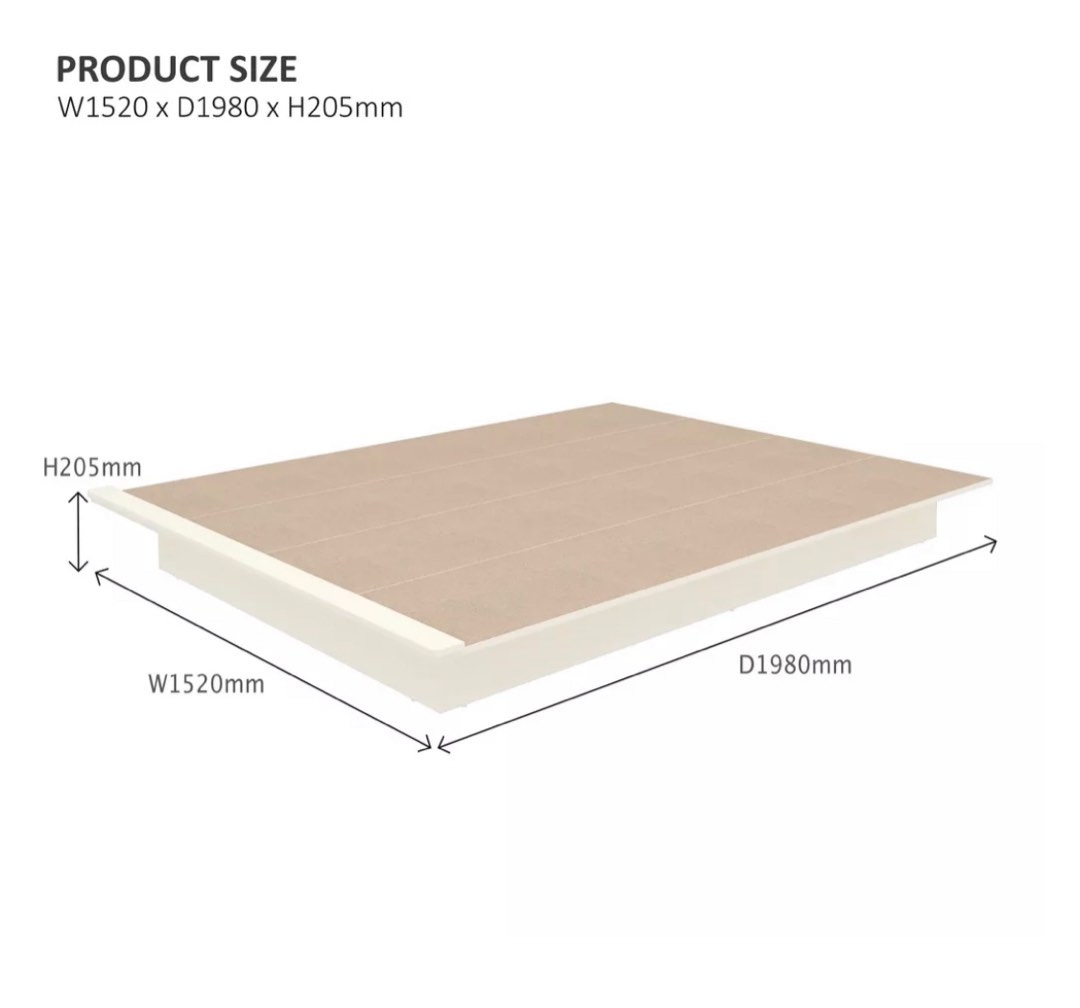 (Penang) Bedframe Queen Japanese style, Furniture & Home Living