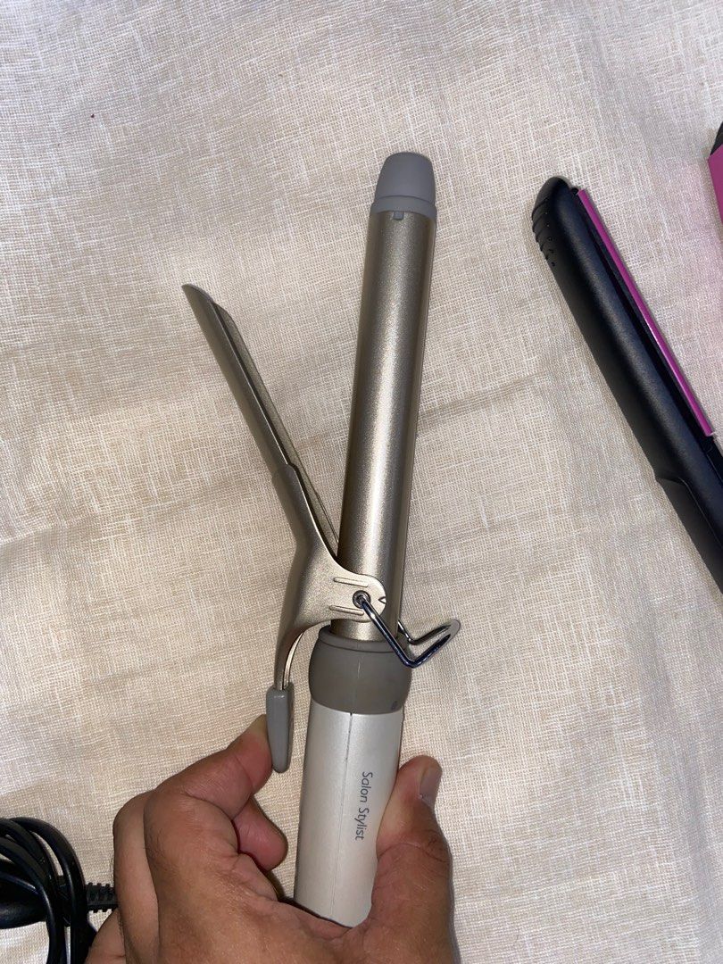 Straightener with best sale curler philips