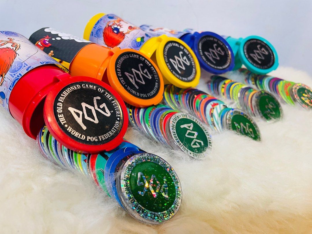 Pogs original complete set , Hobbies & Toys, Toys & Games on Carousell