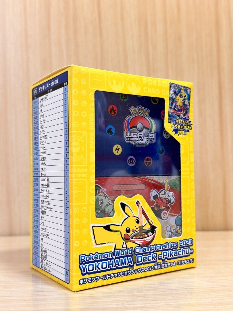 Pokemon Yokohama Deck（無001Pikachu ex）, 興趣及遊戲, 玩具& 遊戲類