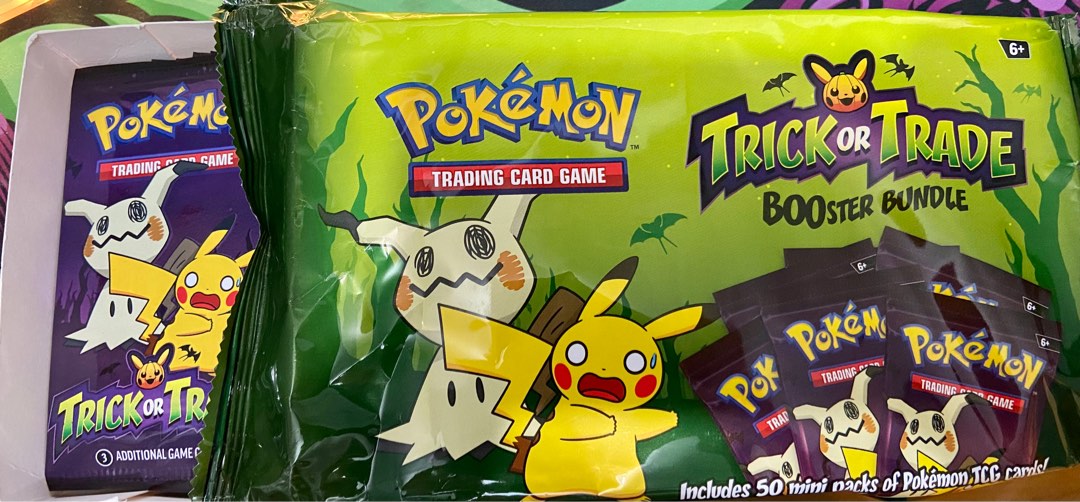 POKÉMON TCG TRICK OR TRADE 2023 HALLOWEEN BOOSTER PACK, Hobbies 