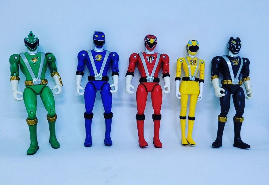 Power rangers clearance rpm action figures