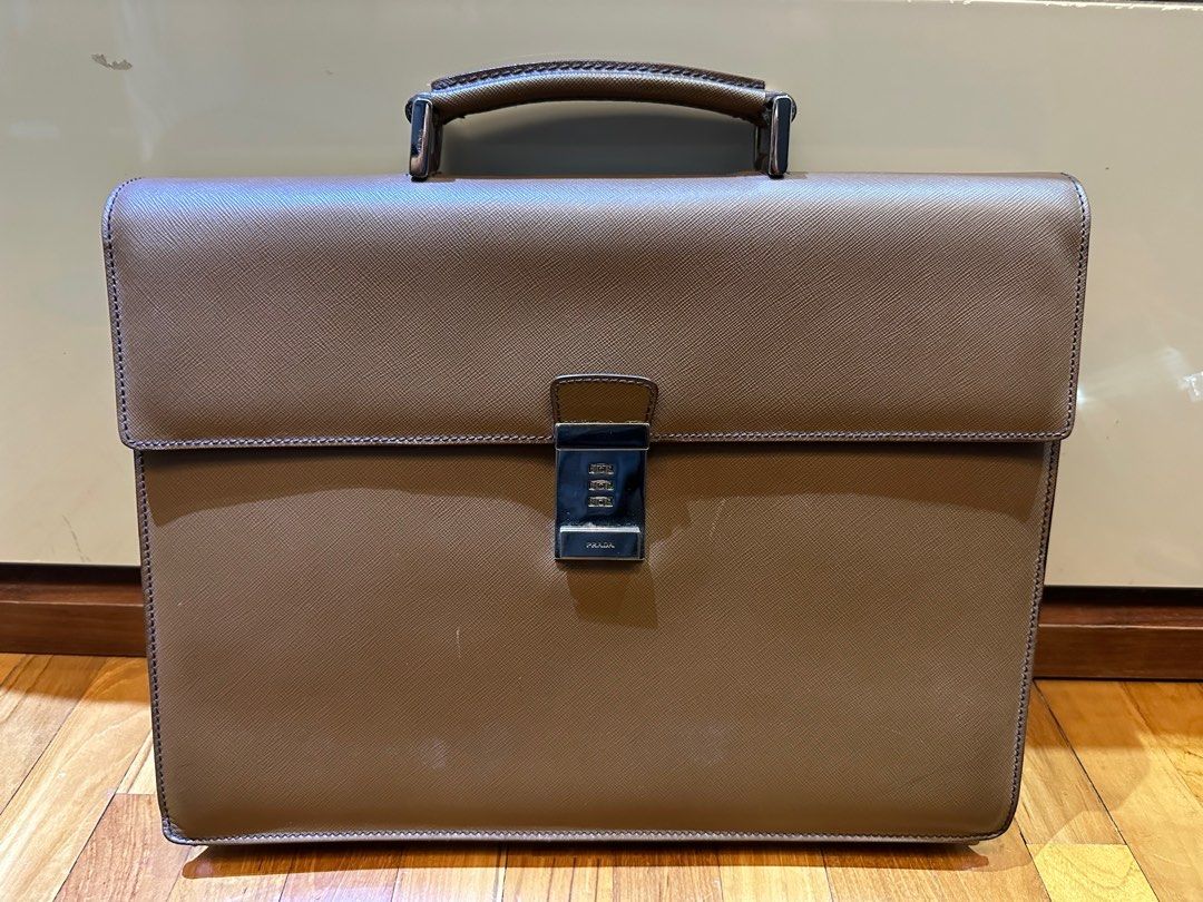 Prada Briefcase (100 Genuine) , Men's Fashion, Bags, Briefcases on