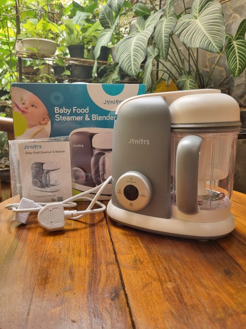 Juniors food processor hot sale blender and steamer