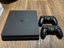 Ps4 slim 2 controller 1tb store