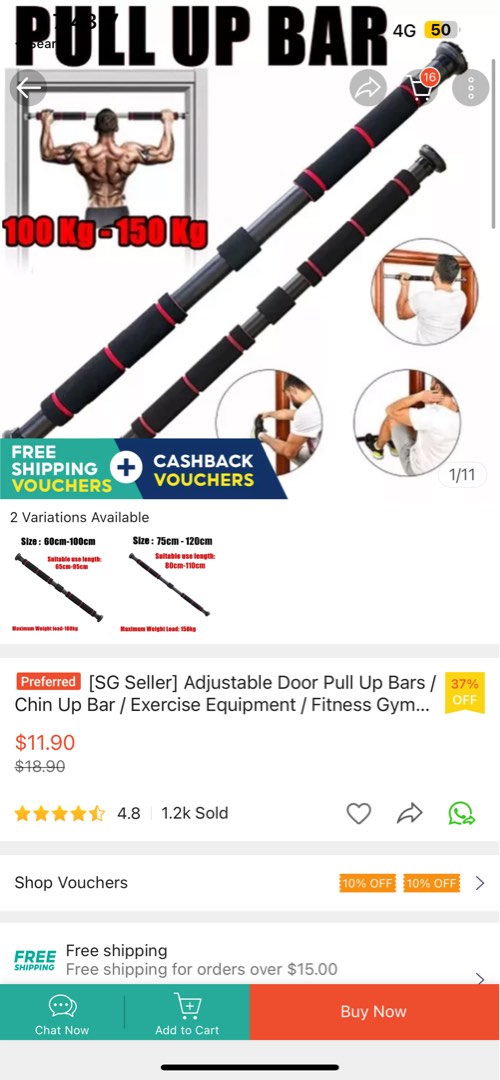 Pull up bar Sports Equipment Exercise Fitness Cardio