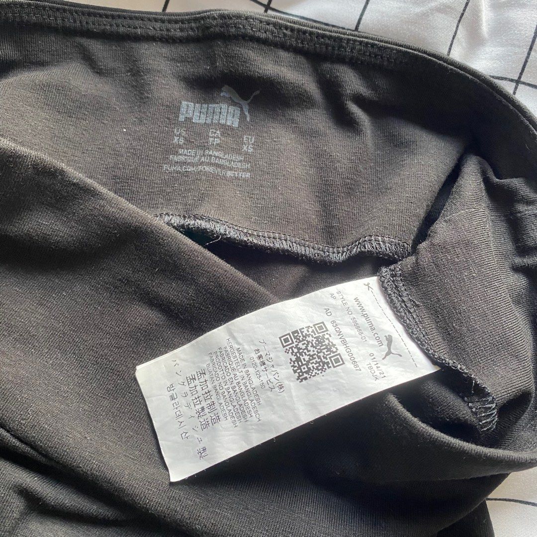 PUMA Short Leggings in Black