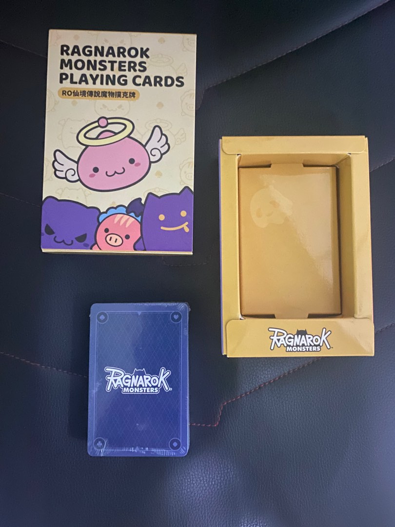 Ragnarok Online Monsters Playing Cards Official Licensed Product by