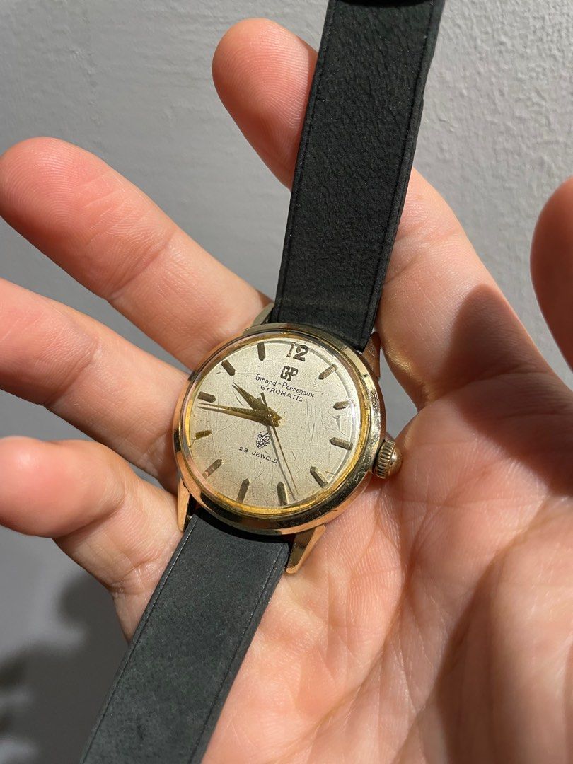Girard perregaux gyromatic clearance 10k gold filled
