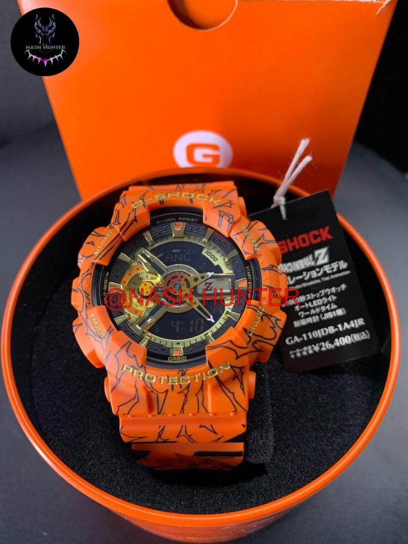 [READY STOCK] Casio G-Shock x Dragon Ball Z GA-110JDB-1A4JR Limited Edition  (JP SET)