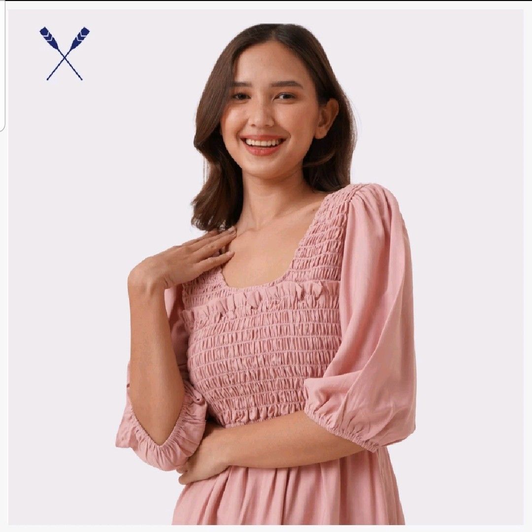 Regatta Smocked top dress (Category: Dresses) located in Narvacan. Submitted by pammyness (Listing ID 1253681341, Image 2). Description: Used once only! Feel free to haggle but not too low, please ♡.