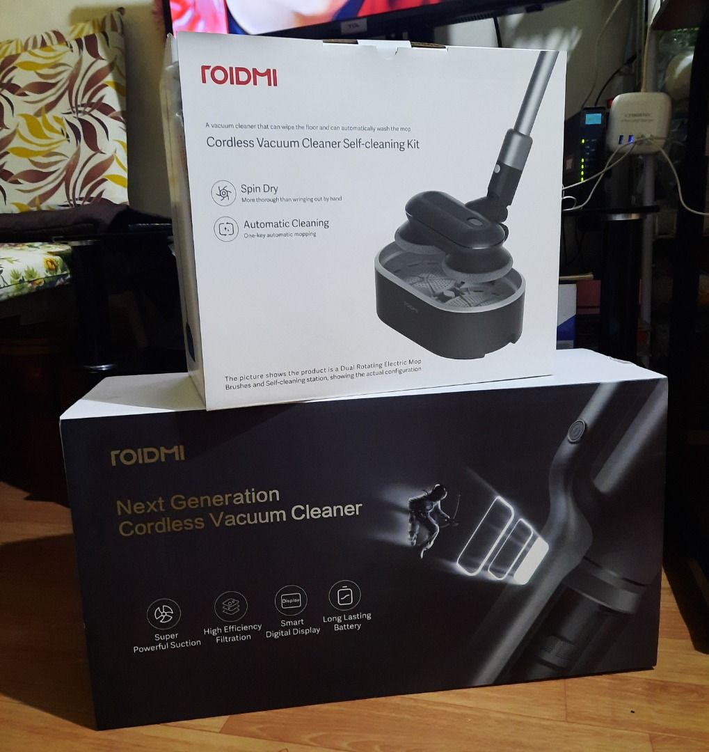 Roidmi X30 Pro Cordless Vacuum Cleaner and Self Cleaning Kit, TV & Home ...