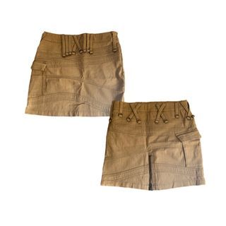 rustic acubi mini skirt