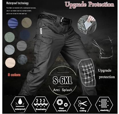 Waterproof tactical cargo pants hotsell
