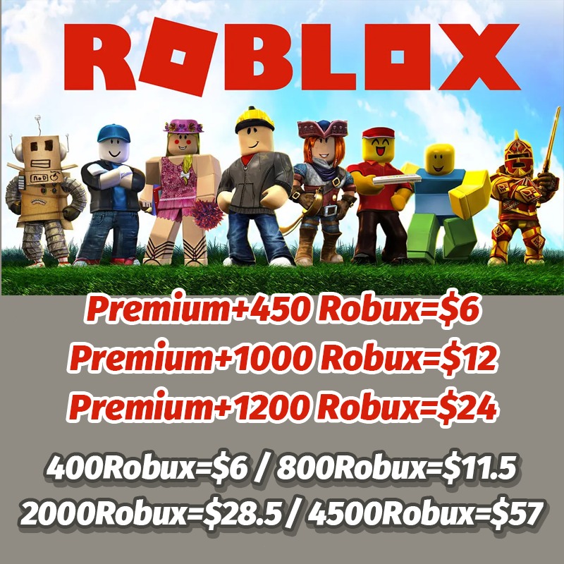 Robux Roblox Premium 1000 Gift Card - 1000 Robux Points, Video Gaming,  Video Games, Others on Carousell