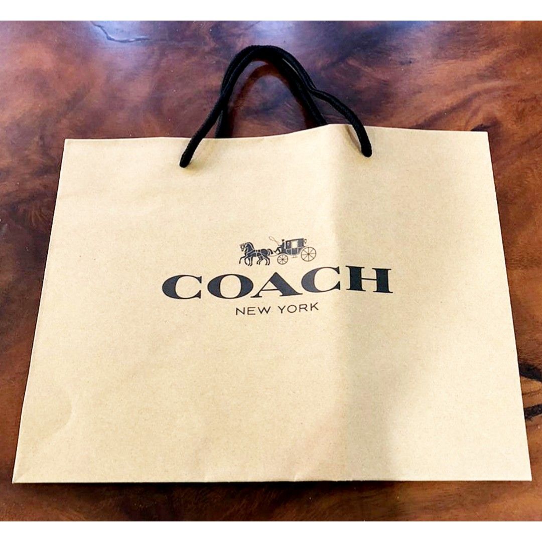 SALE PRELOVED AUTHENTIC SHOPPING BAG COACH ORIGINAL PAPER BAG COACH