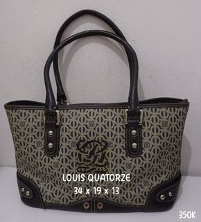 ❎SOLD❎ Brand : Louis Quartos Tote Kulit Asli Size 35.41 Harga 💞