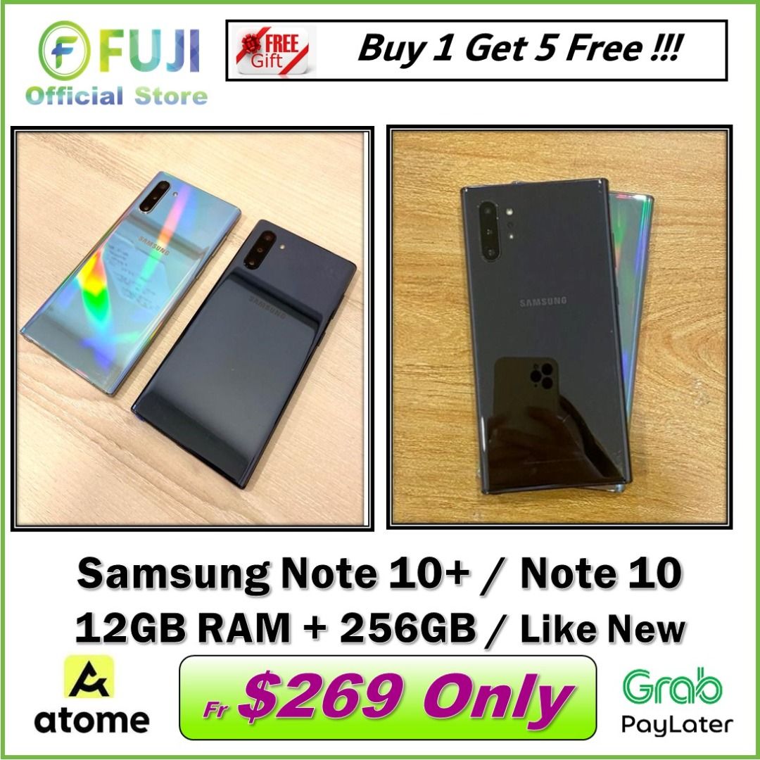 Samsung Note 10+ / Note 10 - Original Set - 256GB - 12GB RAM - Fast ...