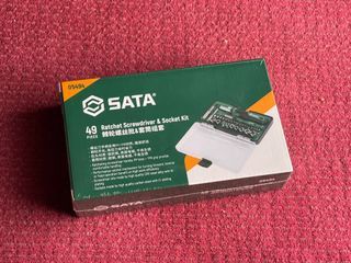 SATA 49 Piece Ratchet Screwdriver & Socket Tool Kit