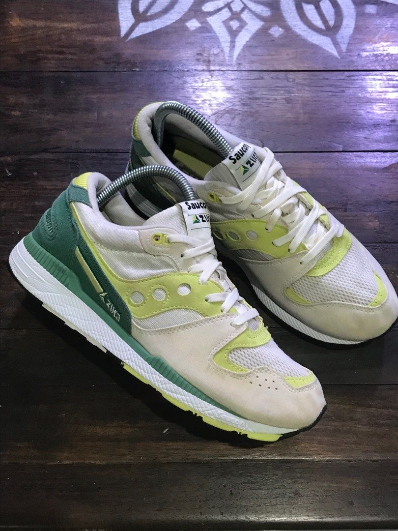 Saucony Azura white green lime