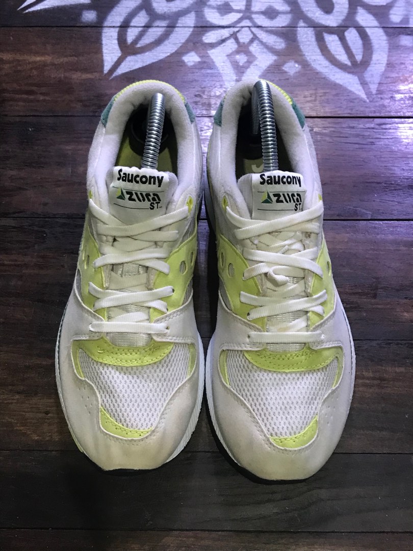 Saucony Azura white green lime