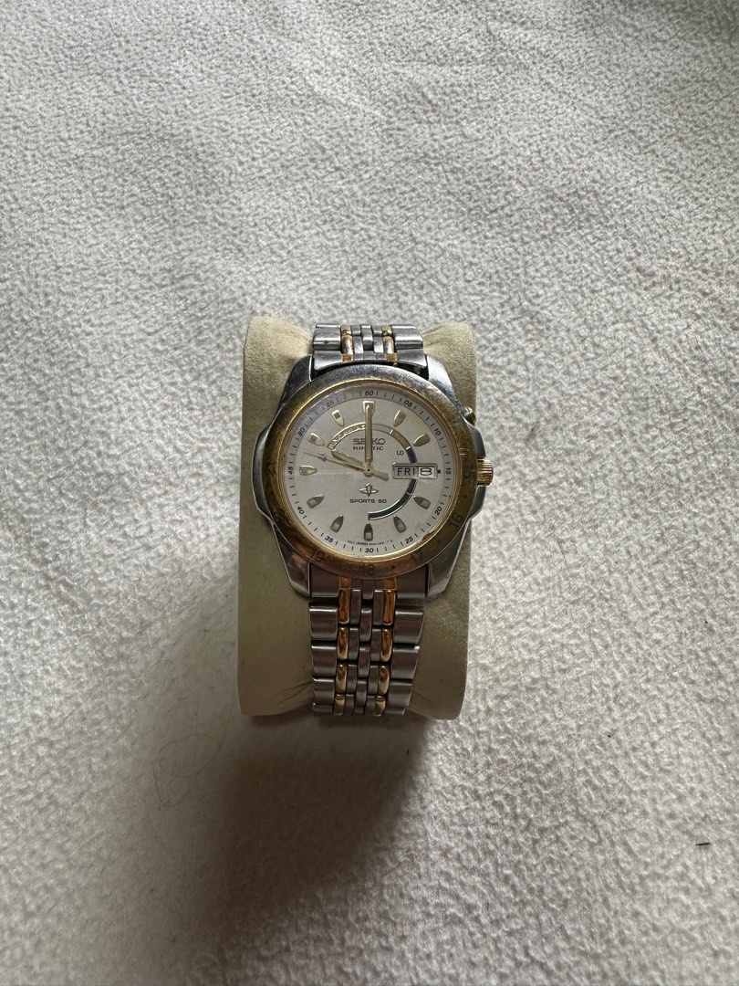 Seiko Kinetic, Luxury, Watches on Carousell
