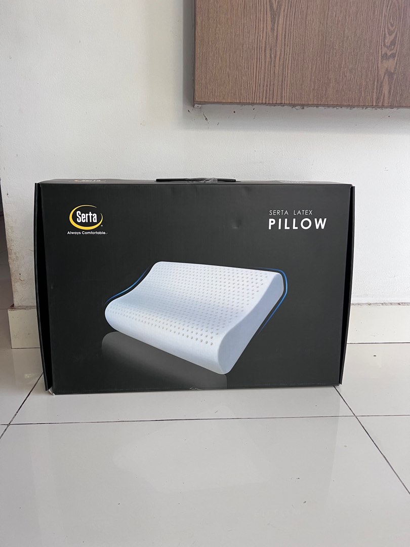 Serta latex shop pillow