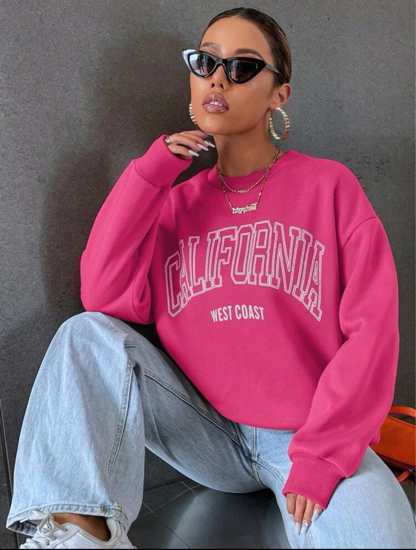 Shein Sweater / Sweat Shirt, Women's Fashion, Tops, Longsleeves on Carousell