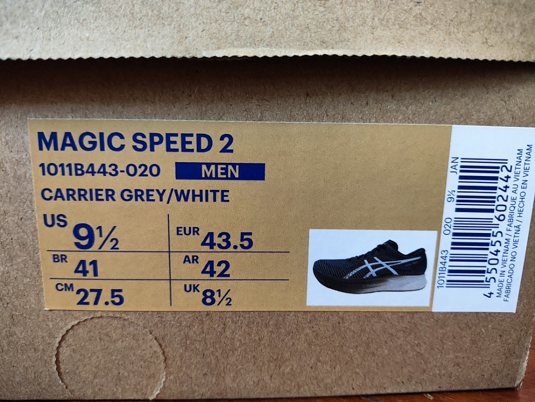 Acsis Magic Speed 2 (US9.5), Men's Fashion, Footwear, Sneakers on Carousell