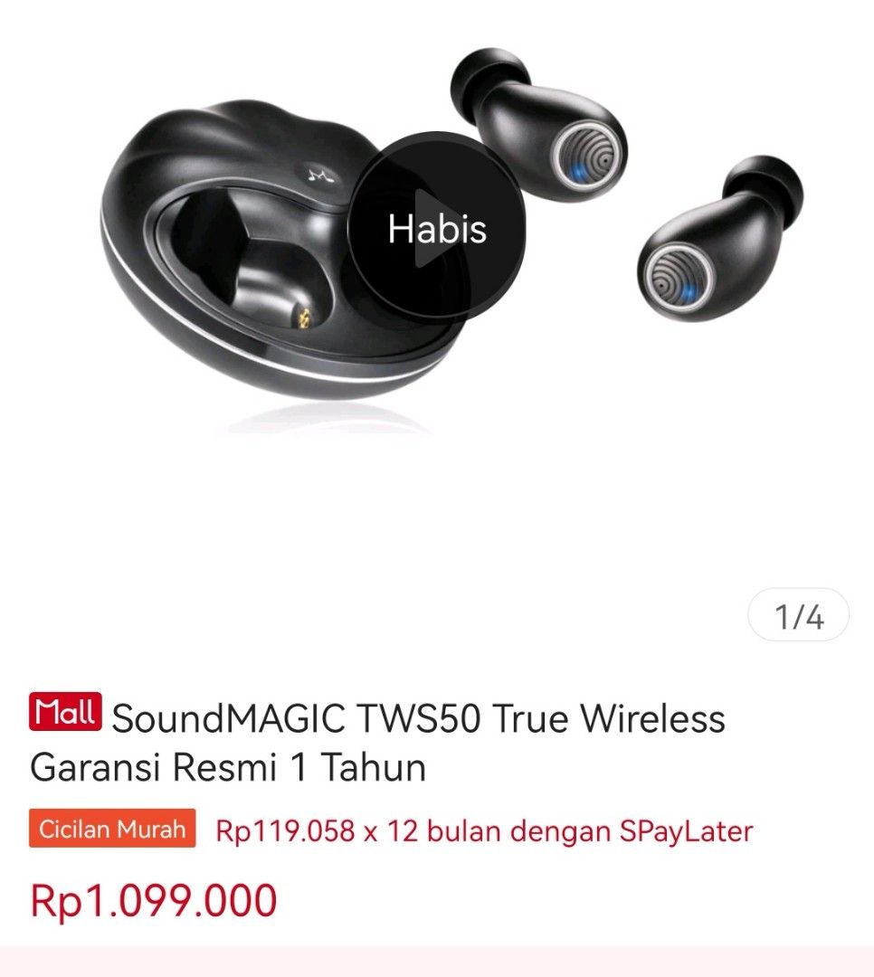 Soundmagic tws50 true deals wireless earbuds