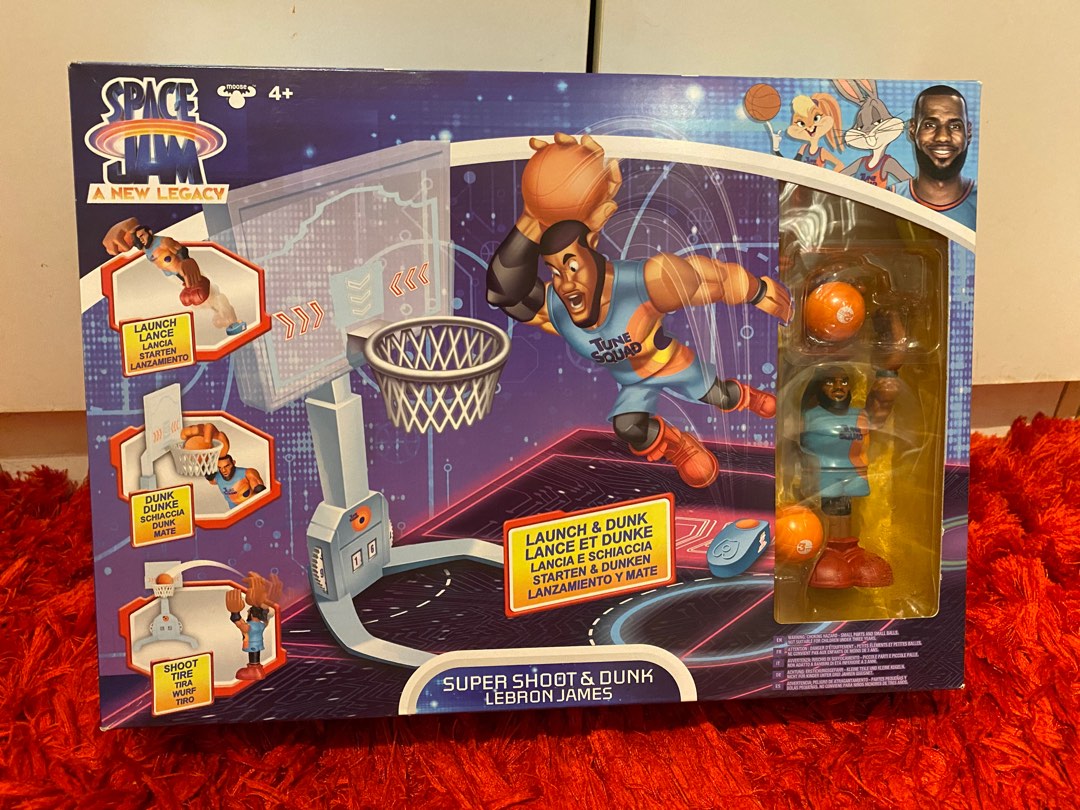 Slam Dunk Your Way to MVP with the Space Jam Super Shoot and Dunk LeBron  James - The Toy Insider