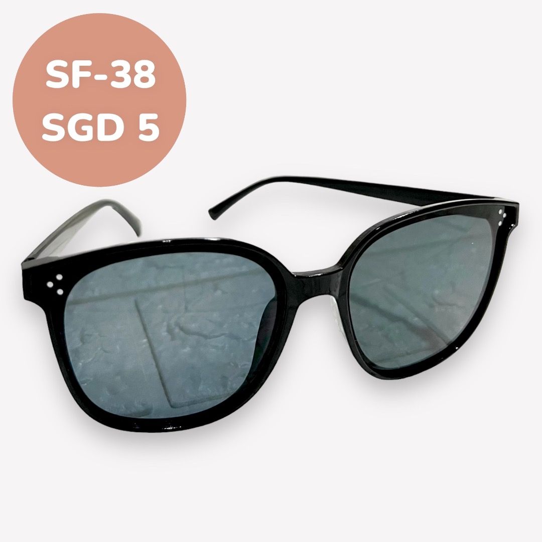 Square Oversized Sunglasses For Women Men Fashion Flat Top Big