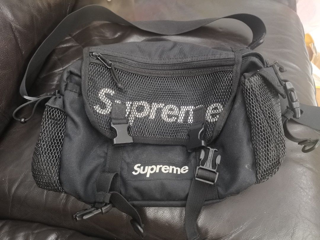 Ss20 supreme waist bag, 男裝, 袋, 腰袋、手提袋、小袋- Carousell