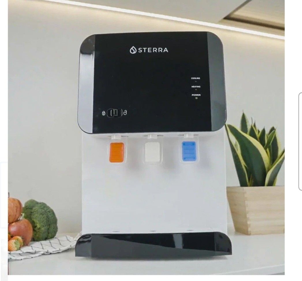 Sterra Y tank tabletop hot & cold water purifier, TV & Home Appliances