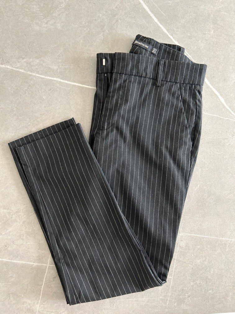 Stradivarius striped pants Women s Fashion Bottoms Jeans Leggings on Carousell