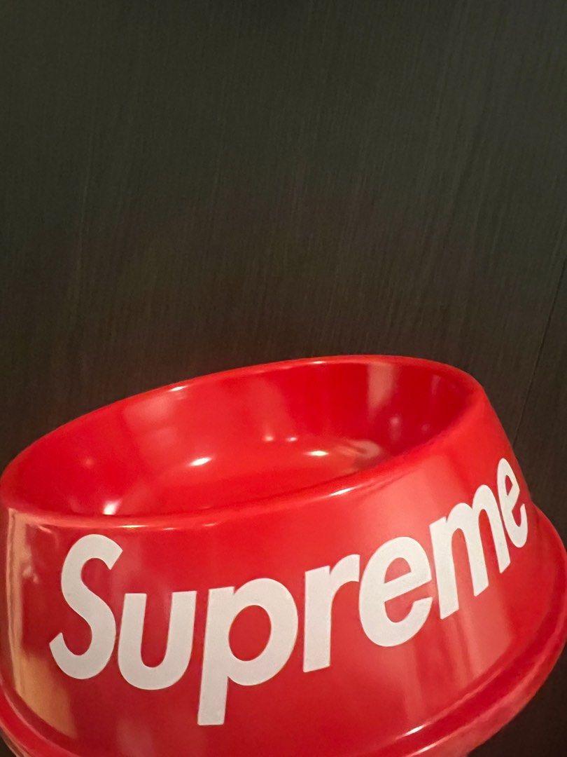 Supreme dog bowl top