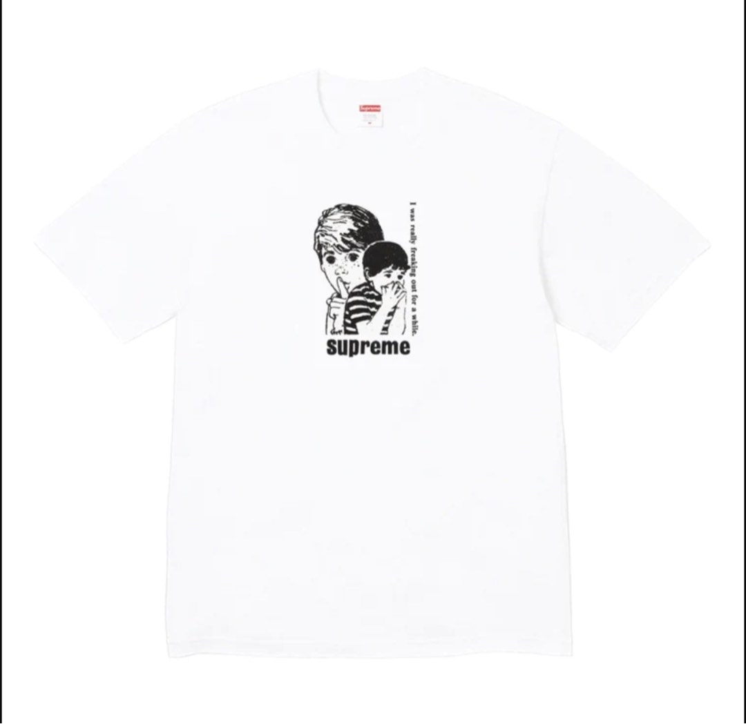 Supreme T-shirt M-size USA 全新有單(全套連袋加貼紙) I was really