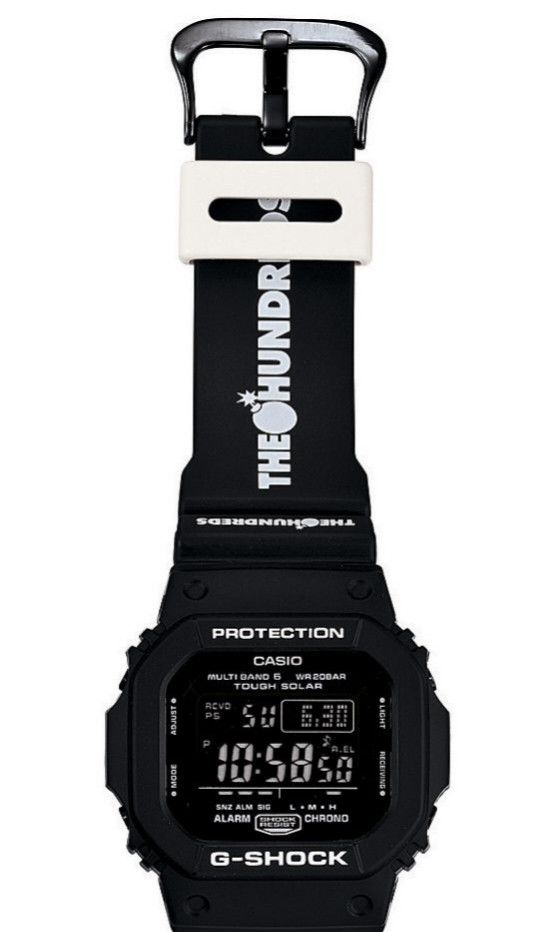 THE HUNDREDS X CASIO G SHOCK GWM5610TH 1 gshock casio the hundreds
