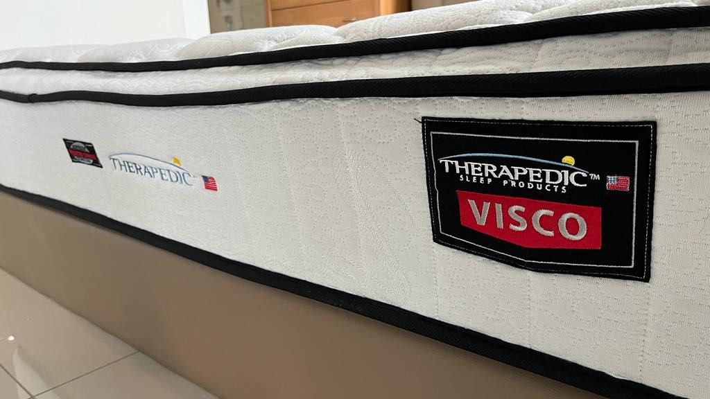 Therapedic Visco doubletop Mattress King Size, Furniture & Home Living