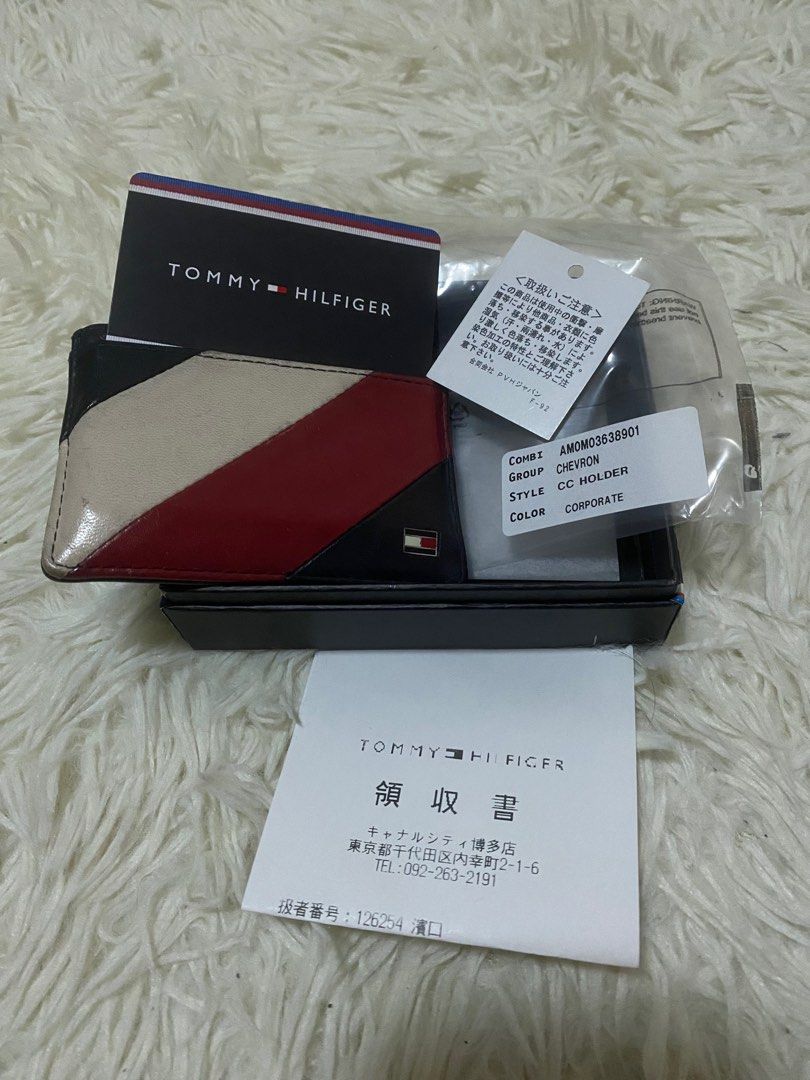 Tommy Hilfiger Card Holder / Wallet (Category: Wallets & Card Holders) located in Quezon City. Submitted by ianfab (Listing ID 1253648792, Image 3). Description: Selling my Tommy Hilfiger card holder Condition: 7/10, needs cleaning and has a small scratch at the back as seen in the picture. Still very much usable. It’s complete with original box and card as well as official receipt from Tommy Hilfiger. I bought this at a Tommy Hilfiger branch in 