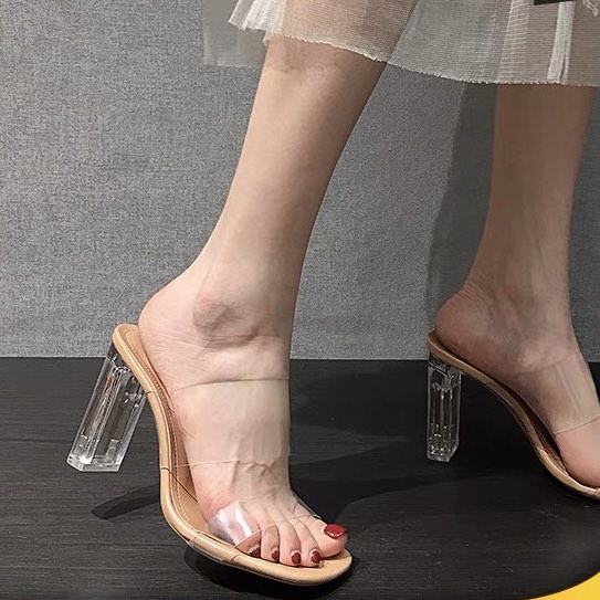Cheap transparent heels online