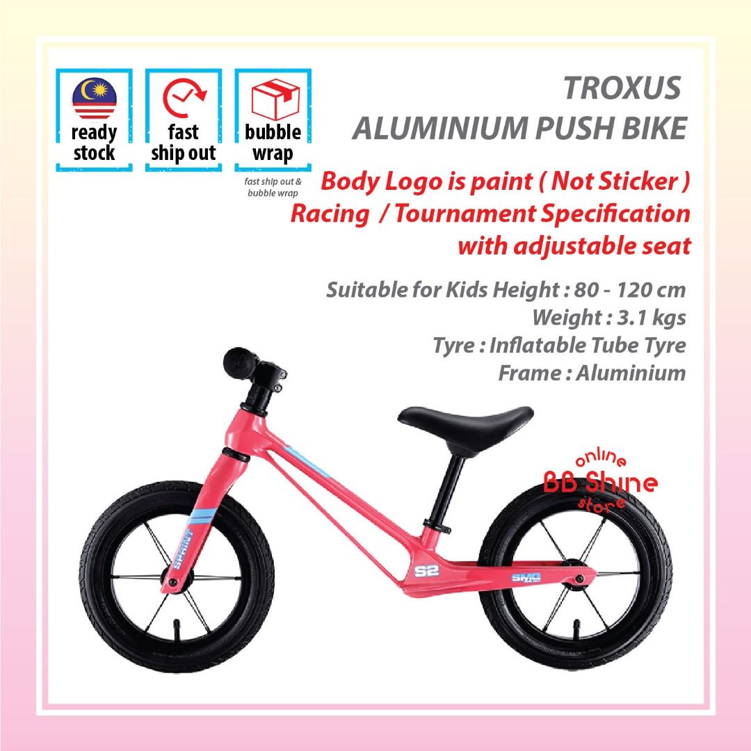Push bike for hotsell 7 year old