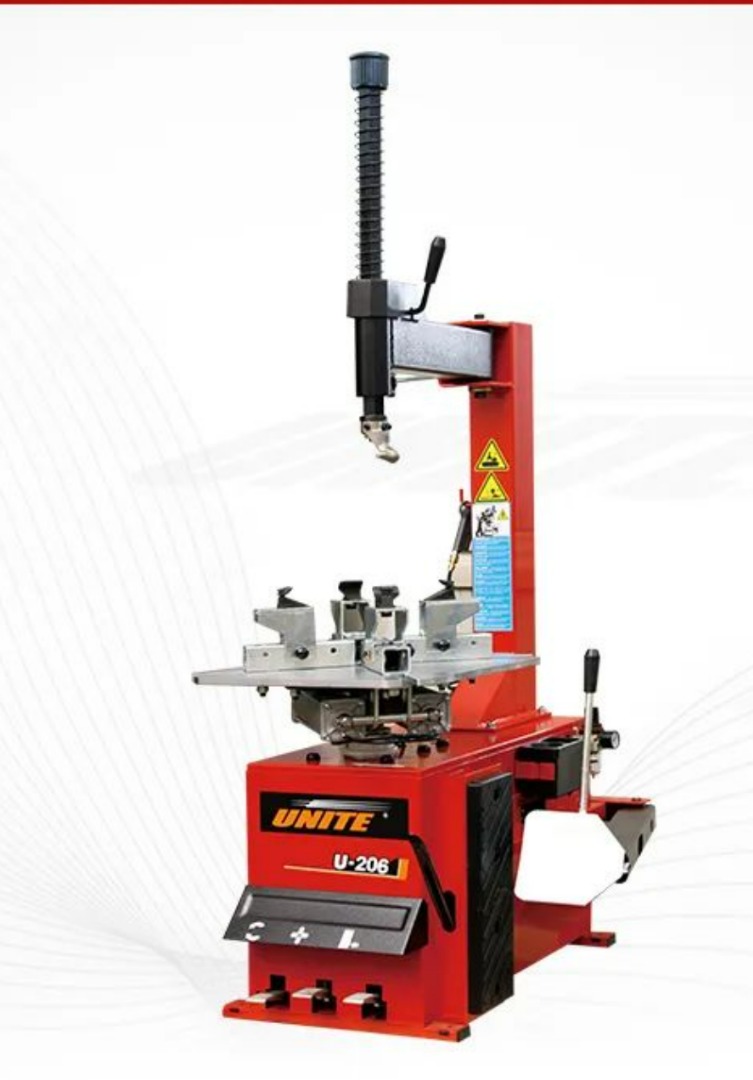 U206 Tire Changer Swing Arm Motorcycle External Clamping 624