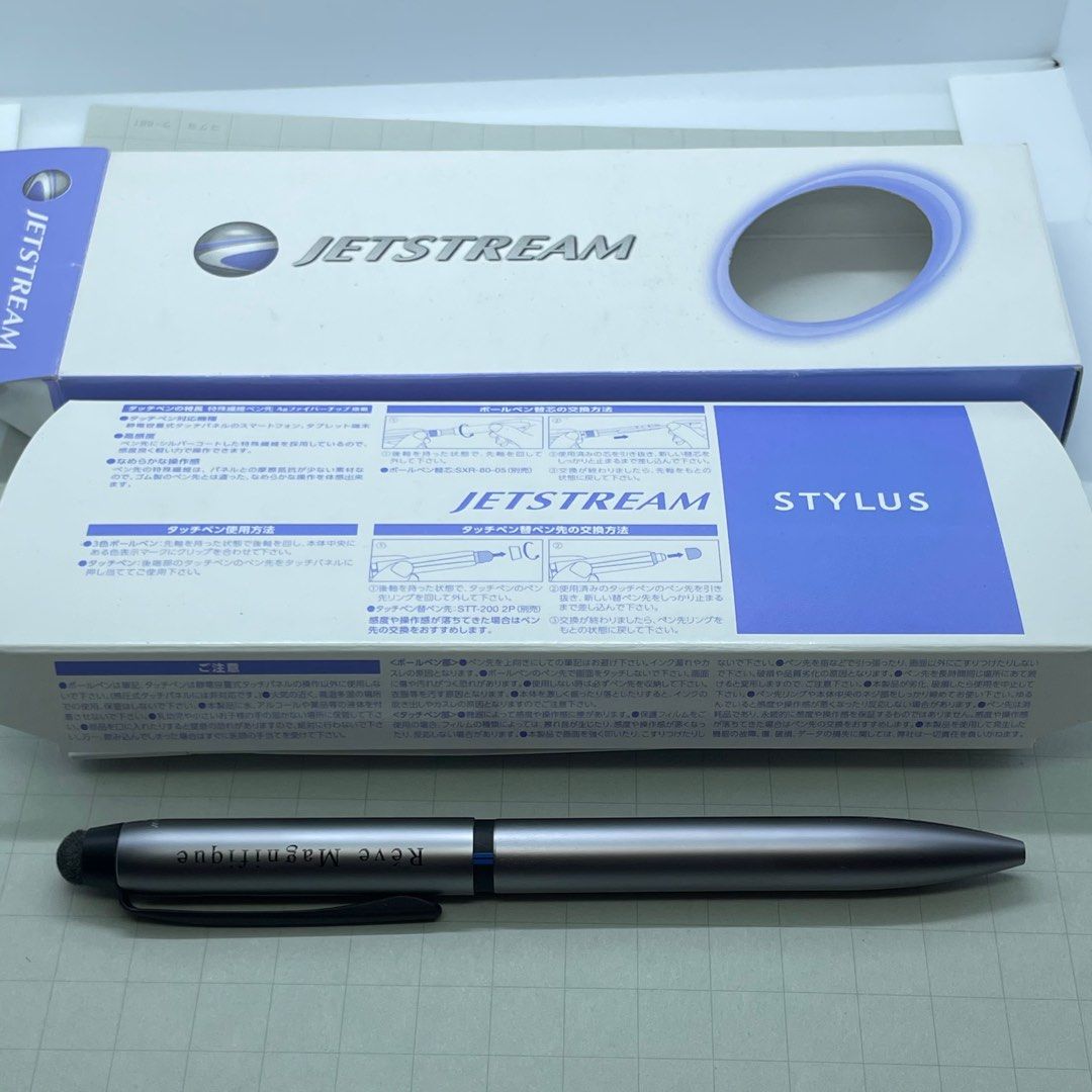 Jetstream Multimode Uni Jetstream Stylus Rollerball Multi-Pen With Touchscreen Function ...